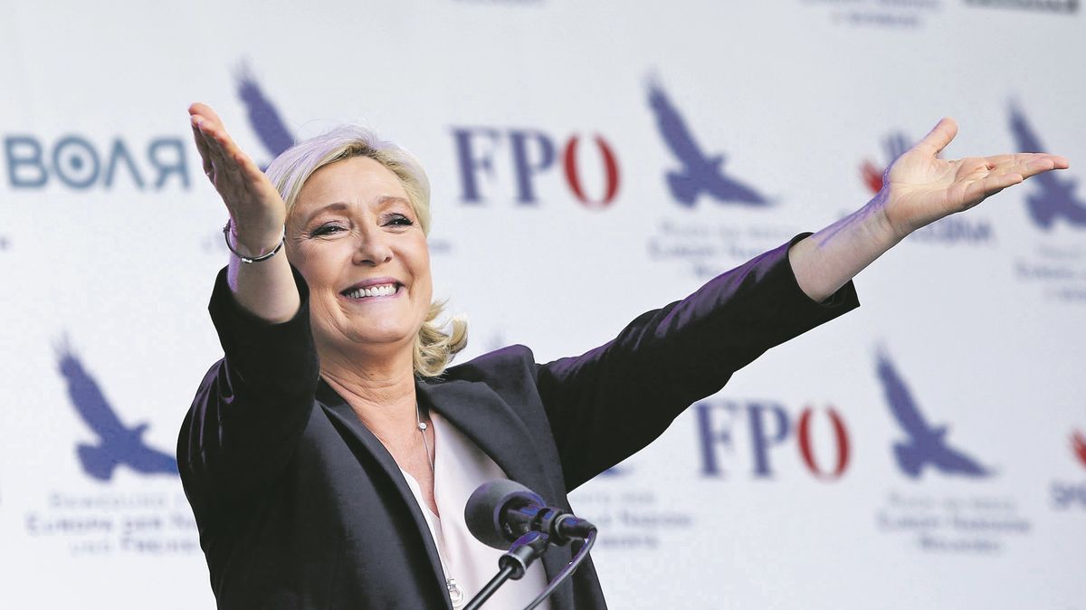 Le Penová na vzestupu usilovně pracuje